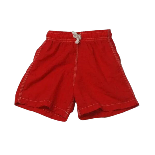 ozi varmints nylon board shorts - red